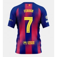 Stroje piłkarskie Barcelona Ferran Torres #7 Koszulka Podstawowej 2025-26 Krótki Rękaw